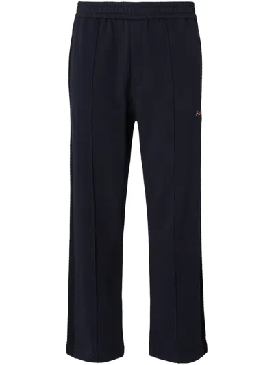 MISSONI ZIGZAG-EMBROIDERY COTTON TRACK PANTS