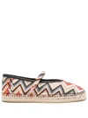Missoni Zigzag Espadrilles In Neutrals