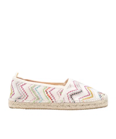 MISSONI MISSONI ZIGZAG SLIP-ON ESPADRILLES