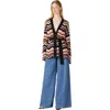 Missoni Zigzag Greek Pattern Cardigan And Belt In Multicoloured 2