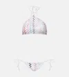 Missoni Bikini With Halter Neck And Sequins