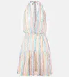 Missoni Zigzag Halterneck Minidress In Multi