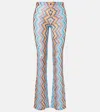 Missoni Zigzag High-rise Flared Pants