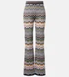 Missoni Zigzag High-rise Flared Pants In Multi