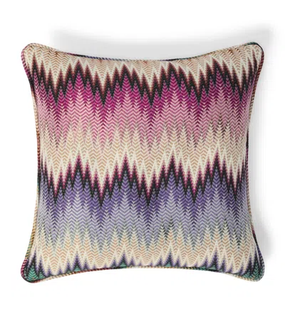 Missoni Zigzag Jacquard Phrae Cushion In Multi