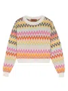 MISSONI ZIGZAG JACQUARD WOOL JUMPER