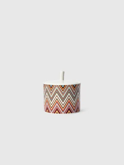 Missoni Zigzag Jarris Sugar Bowl In Multi