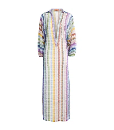 Missoni Zigzag Kaftan Maxi Dress