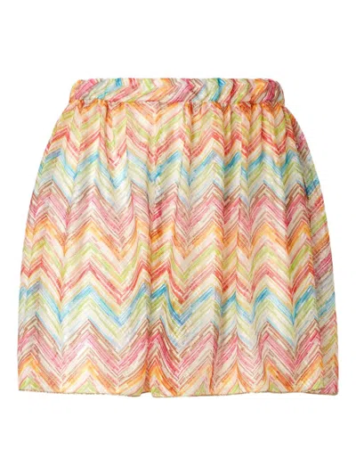 Missoni Zigzag-knit Beach Cover Up In Smn All Multi Tetris