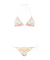 Missoni Zigzag-knit Bikini Set In White