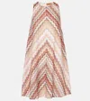 Missoni A-line Zigzag Patterned Dress In Multicoloured