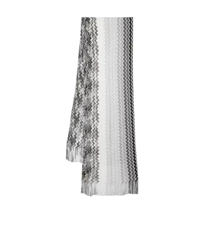 Missoni Zigzag Knitted Scarf