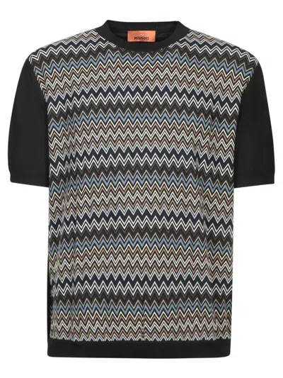 Missoni Black Cotton T-shirt