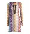 Missoni Zigzag Lace-detail Kaftan In Multi
