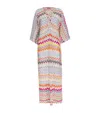 MISSONI ZIGZAG LACE-UP KAFTAN