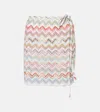 Missoni Zigzag Lamé Beach Cover-up In Multicoloured
