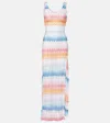 Missoni Zigzag-pattern Dress In Multicolor