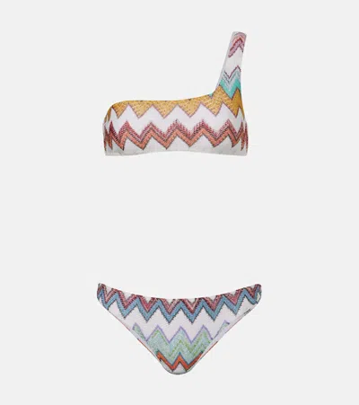 Missoni Zigzag Lamé Bikini In Multi