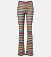 Missoni Chevron-pattern Trousers In Multi