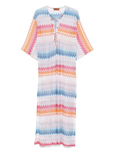 MISSONI ZIGZAG LAMÉ MAXI DRESS