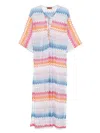 Missoni Long Cover Up In Blue