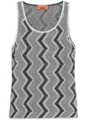 MISSONI ZIGZAG LAMÉ TANK TOP