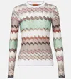 Missoni Chevron-pattern Sweaters In Multi