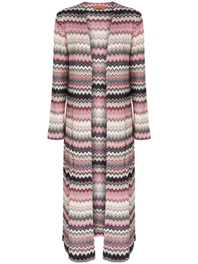 MISSONI ZIGZAG LONG CARDIGAN