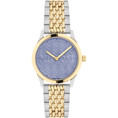 Missoni Zigzag Lover Bracelet Watch, 34mm In Two Tone