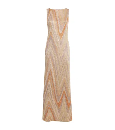 Missoni Zigzag Maxi Dress In Multi