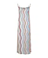 Missoni Zig-zag Halter Top In Chevron Resort Multicolor In White