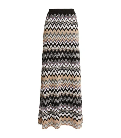 Missoni Zigzag Maxi Skirt In Multi