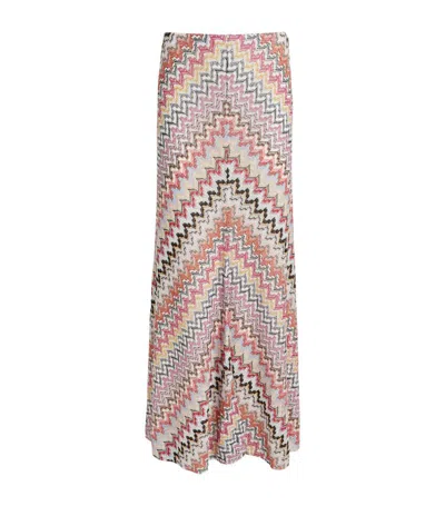 Missoni Zigzag-woven Long-length Skirt In Multi