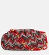 Missoni Zigzag Medium Shoulder Bag In Red