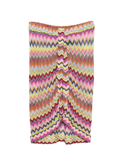 Missoni Zigzag Mini Beach Cover-up In Multi