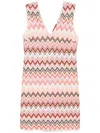 Missoni Women's Sleeveless Short Dress In Multi