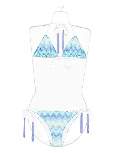 Missoni Zigzag-motif Bikini Set