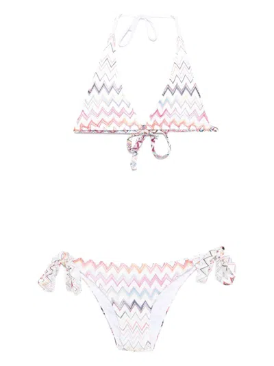 Missoni Zigzag-motif Bikini Set