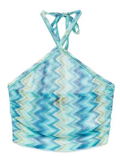MISSONI ZIGZAG-MOTIF TOP