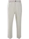 Missoni Zigzag-motif Trousers In 银色