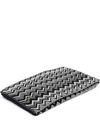 Missoni Zigzag-pattern Beach Towel In Schwarz
