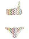 Missoni Zigzag Pattern Bikini Beachwear Multicolor In Multi