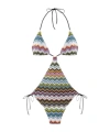 Missoni Zigzag Pattern Bikini In Multi