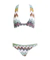 Missoni Zigzag Pattern Bikini In Multi