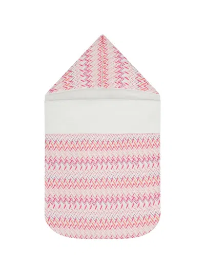 Missoni Zigzag-pattern Cotton Nest In Multi