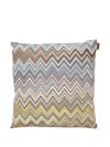 Missoni Zigzag-pattern Cushion (40cm X 40cm) In Multi