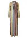 Missoni Zigzag Lace-detail Maxi Dress