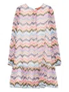Missoni Zigzag-pattern Dress In Multi