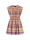 Missoni Zigzag-pattern Dress In Multi