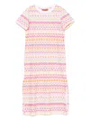 Missoni Zigzag-pattern Dress In White